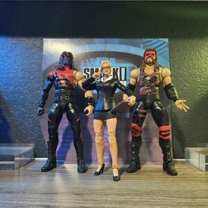 WWE Wrestling Action Figures Trio